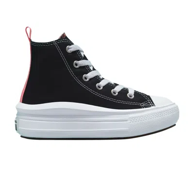 Pre-owned Converse Chuck Taylor All Star Move Platform High Ps 'black Pink Salt' | Kid's Size 2