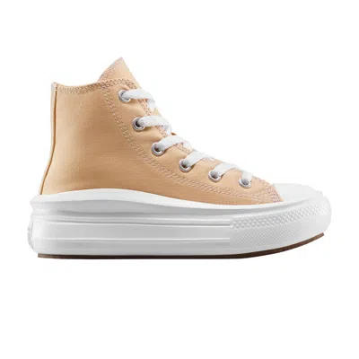 Pre-owned Converse Chuck Taylor All Star Move Platform High Ps 'coastal Dune' | Orange | Kid's Size 1.5