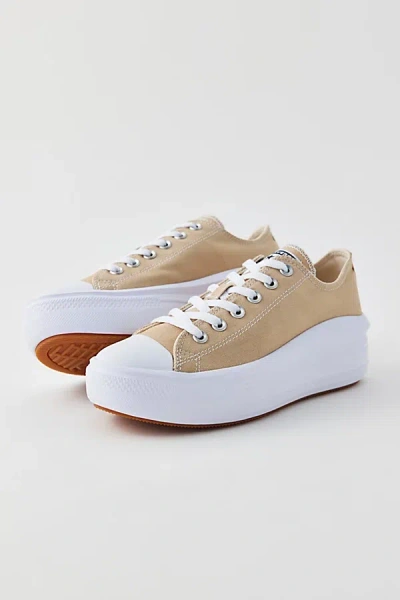 Converse Chuck Taylor All Star Move Platform Trainer In Neutral, Women's At Urban Outfitters