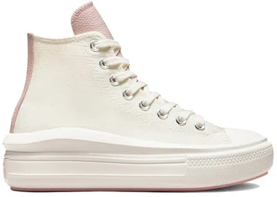 Pre-owned Converse Chuck Taylor All Star Move Platform Tonal Materials (women's) Sneakers In Egret/stone Mauve/rust Pin
