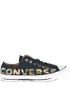 Converse Chuck Taylor All Star Ox "camo Print In Black