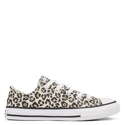 Converse Chuck Taylor All Star Ox Kids' Leopard Low Top Sneakers In Animal Print
