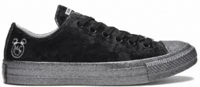Pre-owned Converse Chuck Taylor All Star Ox Miley Cyrus (women's) Sneakers In Black/silver/white