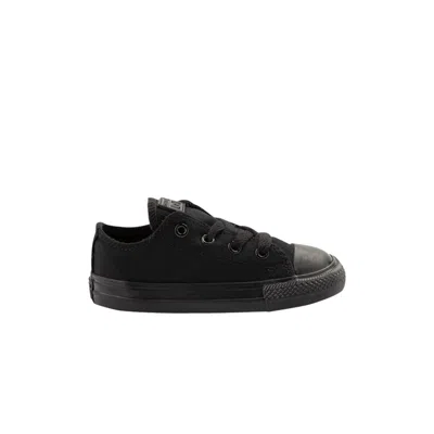 Pre-owned Converse Chuck Taylor All Star Ox 'mono Black' | Infant Size 6