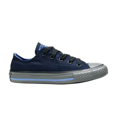 Pre-owned Converse Chuck Taylor All Star Ox 'obsidian' | Blue | Infant Size 12.5