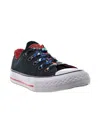 Converse Chuck Taylor All Star Ox Ps "black-ultra Red-white" Sneakers In Black