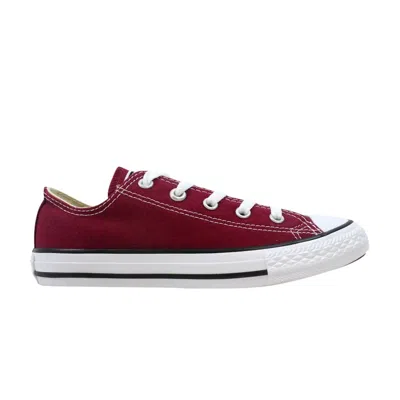 Pre-owned Converse Chuck Taylor All Star Ox Ps 'maroon' | Red | Kid's Size 3