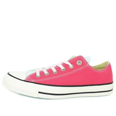 Converse Chuck Taylor All Star Ox Red Green Splicing 'red Green' In Multi