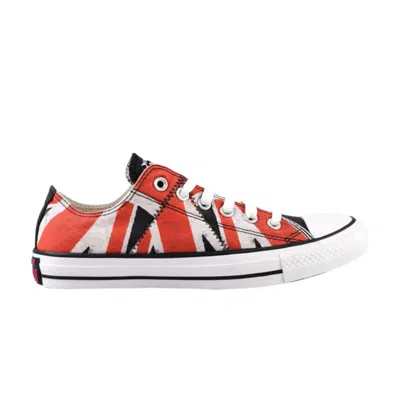 Pre-owned Converse Chuck Taylor All Star Ox 'sex Pistols' | White | Men's Size 7.5