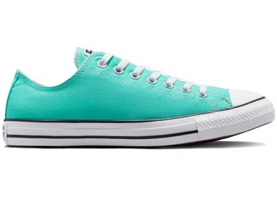 Pre-owned Converse Chuck Taylor All Star Ox Sneakers In Electric Aqua/white In Multi