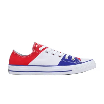 Pre-owned Converse Chuck Taylor All Star Ox 'tri Panel' | White | Men's Size 7.5