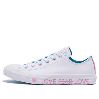 Converse Chuck Taylor All Star Oxford Leather Trainer In White
