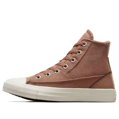 Converse Chuck Taylor All Star Patchwork High Top 'clay Pot' In Brown