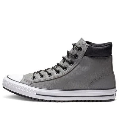 Converse Chuck Taylor All Star Pc Leather High Top Boot Grey 'gray White' In Multi
