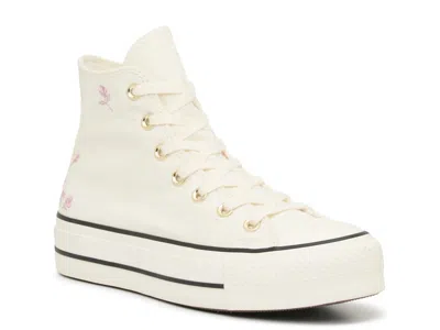 Converse Chuck Taylor All Star Platform Hightop Sneaker In White