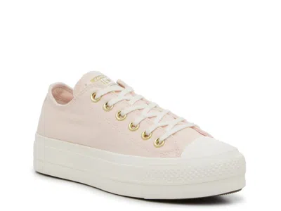 Converse Chuck Taylor All Star Platform Sneaker In Gold