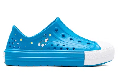 Pre-owned Converse Chuck Taylor All Star Play Lite Cx Low Doraemon Sneakers In Hawaiian Ocean/white/black