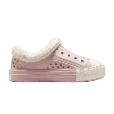 Pre-owned Converse Chuck Taylor All Star Play Lite Cx Low Ps 'sherpa - Flush Stone' | Pink | Kid's Size 11