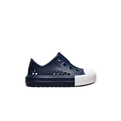 Pre-owned Converse Chuck Taylor All Star Play Lite Cx Low Td 'obsidian' | Blue | Infant Size 7