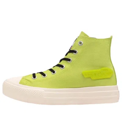 Converse Chuck Taylor All Star Plts Hi 'the Powerpuff Girls Buttercup' In Green