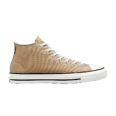 Pre-owned Converse Chuck Taylor All Star Pro Canvas Mid 'nomad Khaki' In Tan