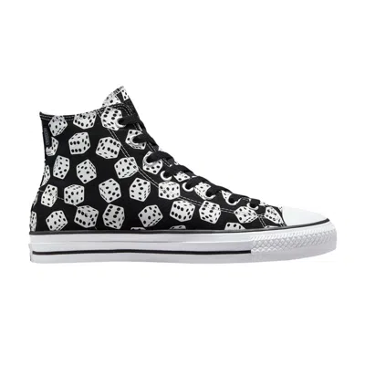 Pre-owned Converse Chuck Taylor All Star Pro High 'black Dice'