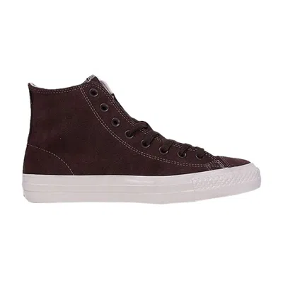 Pre-owned Converse Chuck Taylor All Star Pro High 'dark Root' In Brown