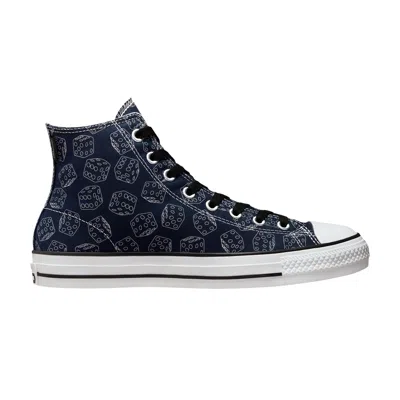 Pre-owned Converse Chuck Taylor All Star Pro High 'obsidian Dice' In Blue