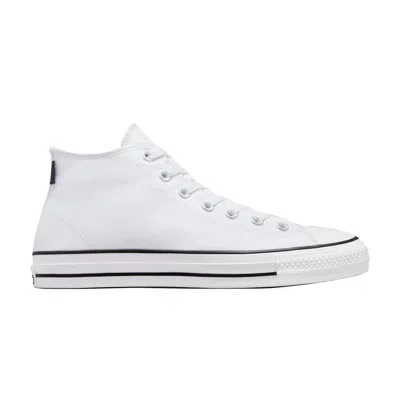Pre-owned Converse Chuck Taylor All Star Pro Mid 'white Black'