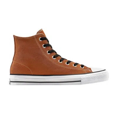 Pre-owned Converse Chuck Taylor All Star Pro Suede High 'red Terracotta' | Brown | Men's Size 9.5