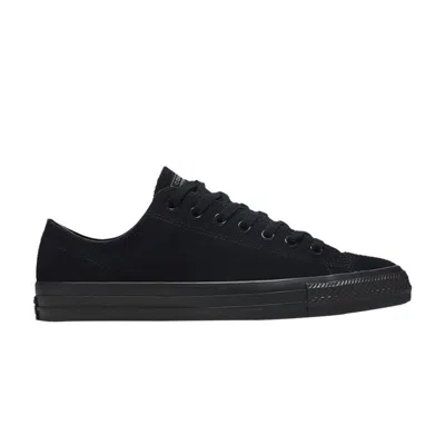 Pre-owned Converse Chuck Taylor All Star Pro Suede Low 'triple Black'