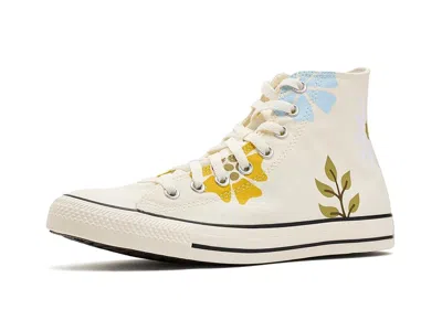 Converse Chuck Taylor All Star Retro Florals High-top Sandals Egret/in The Weeds/clear Skies : In Multi