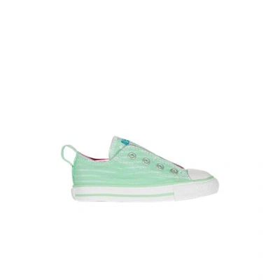 Pre-owned Converse Chuck Taylor All Star Simple Slip Ox Td 'peppermint' | Green | Infant Size 4