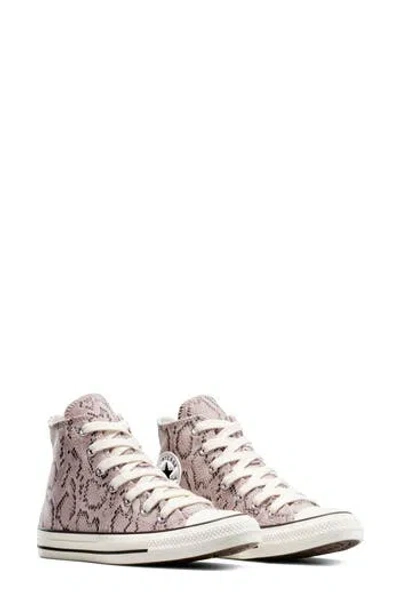 Converse Chuck Taylor All Star Snakeskin Print Canvas High Top Sneaker In Multi