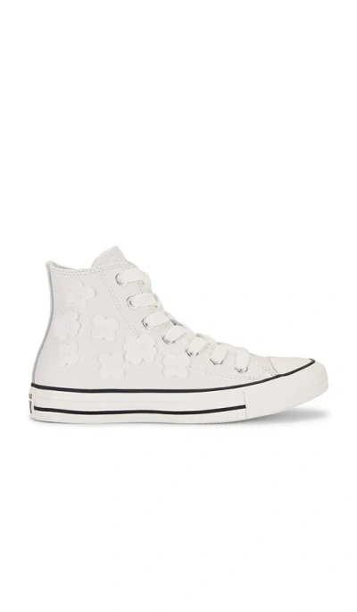 Converse Chuck Taylor All Star Sneaker In Egret & Silver