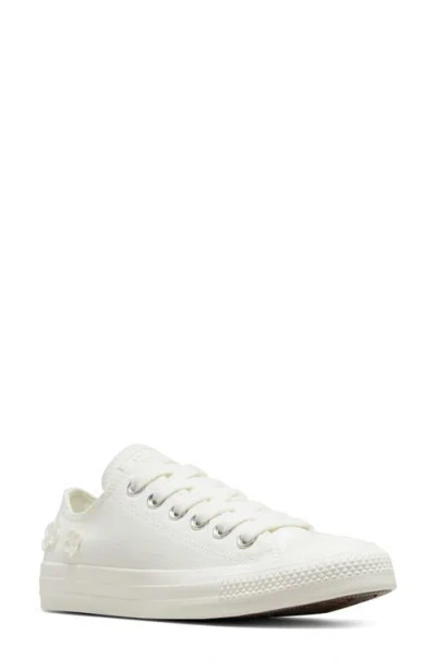 Converse Chuck Taylor® All Star® Sneaker In Egret/egret/purple