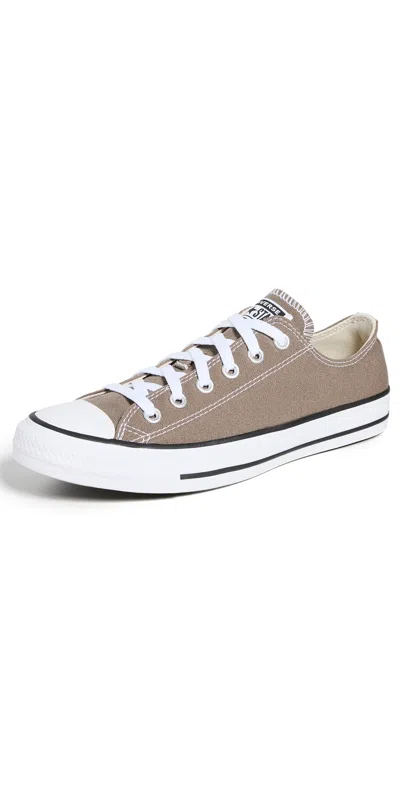 Converse Chuck Taylor All Star Sneakers Classic Taupe In Desert Cargo/egret/black