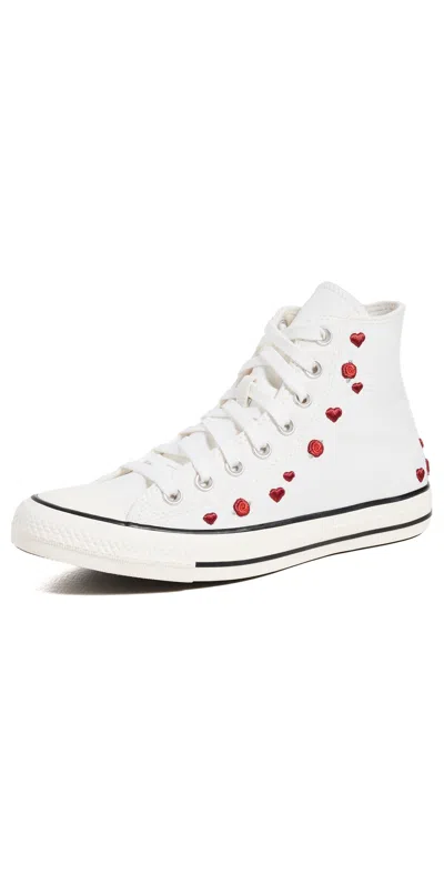 Converse Chuck Taylor All Star Sneakers Vintage White/red/egret