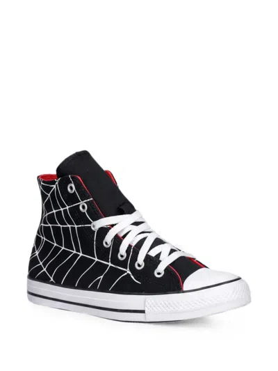 Converse Kids' Chuck Taylor All Star Spiderweb Sneakers In Black