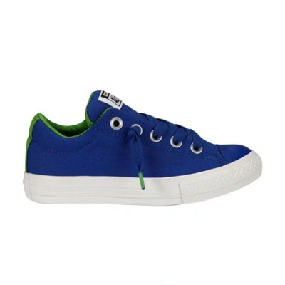 Pre-owned Converse Chuck Taylor All Star Street Ox 'blue Green' | Kid's Size 3.5