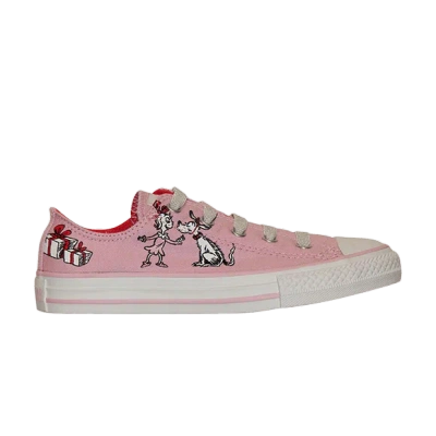 Pre-owned Converse Chuck Taylor All Star Stretch Lace Ox Gs 'pink'