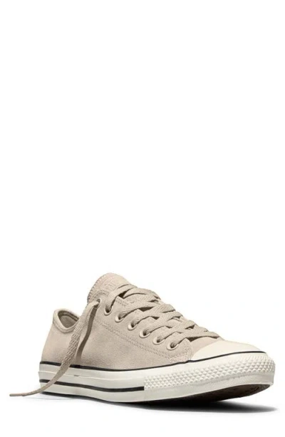 Converse Chuck Taylor All Star Suede Low Top Sneaker In Neutral