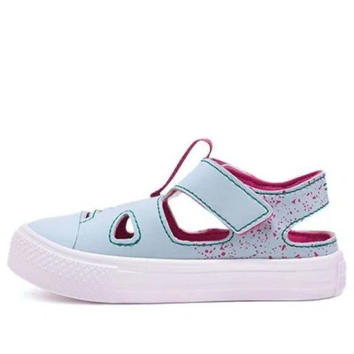 Converse Chuck Taylor All Star Toddler Light Blue/red
