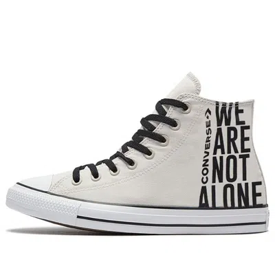 Converse Chuck Taylor All Star We Are Not Alone High Top ' In White