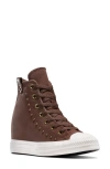 Converse Chuck Taylor All Star Wedge Sneaker In Bear/egret/black