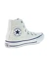 Converse Chuck Taylor All Star "white-garnett Blue" High-top Sneakers In White