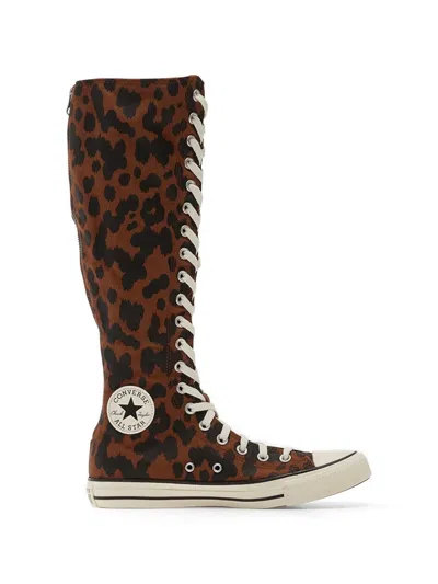 Converse Chuck Taylor All Star Xx-hi Leopard-print Sneakers In Animal Print