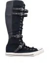 Converse Chuck Taylor All Star Xxhi Buckle-strap Sneakers In Black