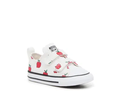 Converse Chuck Taylor All Stars Allover Apple Sneaker Kids' In White