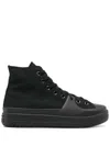 Converse Chuck Taylor All Stars Construct High-top Sneakers In 黑色